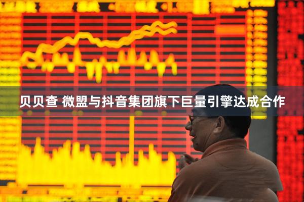 贝贝查 微盟与抖音集团旗下巨量引擎达成合作