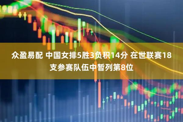 众盈易配 中国女排5胜3负积14分 在世联赛18支参赛队伍中暂列第8位